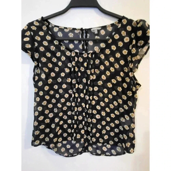 Charlotte Russe Blue Floral Top - Picture 3 of 5